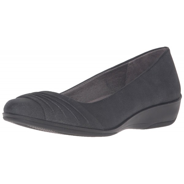 LifeStride Womens Intra Flat Black