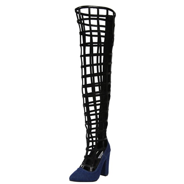 Robbin Womens Pointy Cutout Gladiator