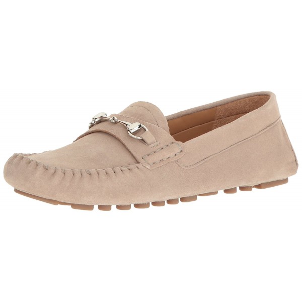 Women's Galatea Driving Style Loafer - Satin Taupe - CL12M8VBV67