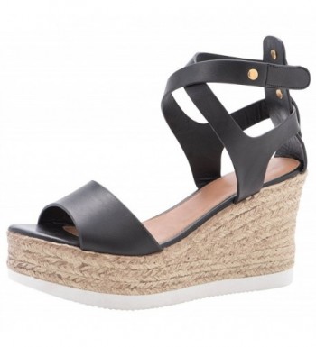 Cambridge Crisscross Strappy Espadrille Platform