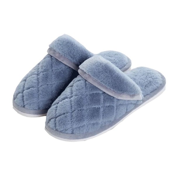 light blue slippers