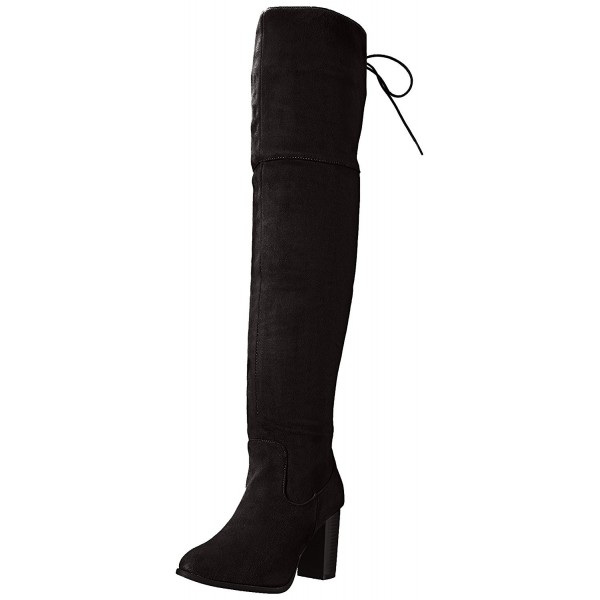 Women's Zinc-01 Slouch Boot - Black - C712N0EP5CZ