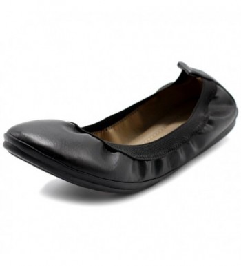 Ollio Womens Comfort Ballet Black