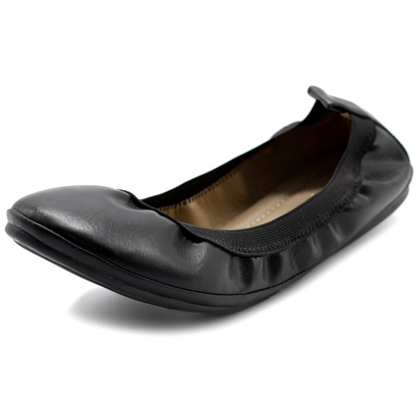 Ollio Womens Comfort Ballet Black