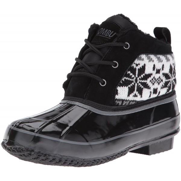 Khombu Womens Jazzy Snow Black