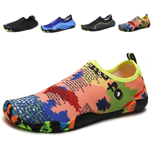 Men Women Quick-Dry Lightweight Barefoot Water Shoes For Beach Pool ...