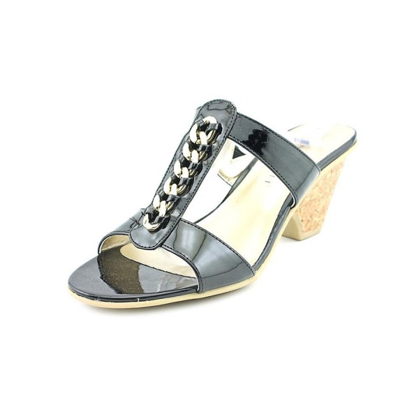 Karen Scott Womens T Strap Sandals