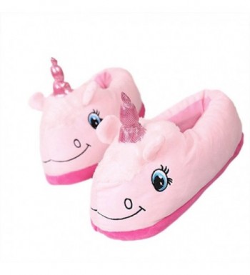 AIIGOU Unicorn Slippers Cartoon Indoor