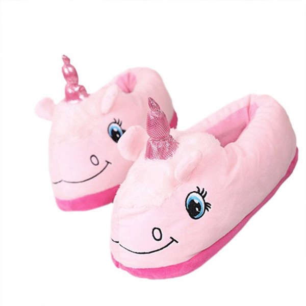 AIIGOU Unicorn Slippers Cartoon Indoor