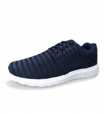 Men's Light Weight Comfortable Fashion Sneaker - Navy-1 - CI17YTGCYAS