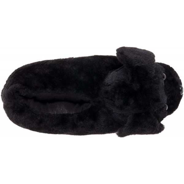 Black Lab Slippers - Plush Labrador Dog Slippers w/Platform by ...