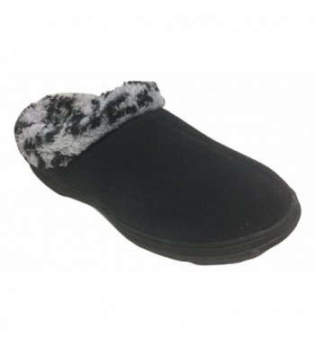 Dearfoams Womens Microsuede Plush Slipper