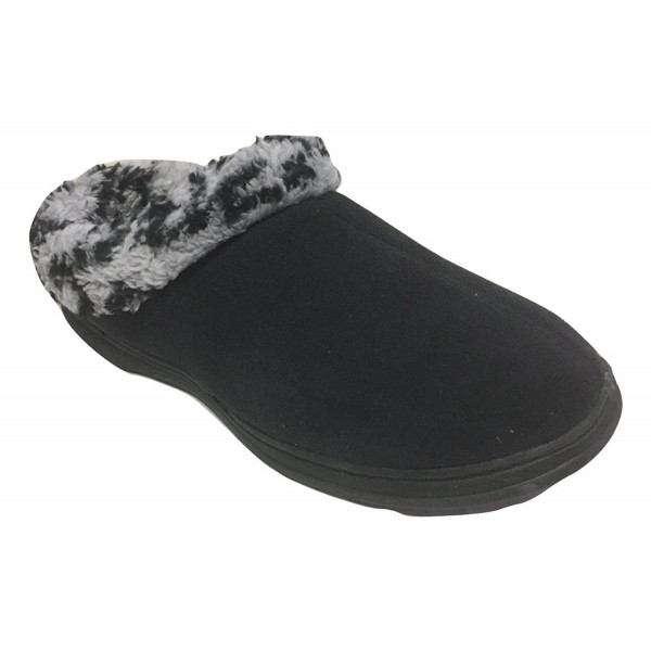 Dearfoams Womens Microsuede Plush Slipper