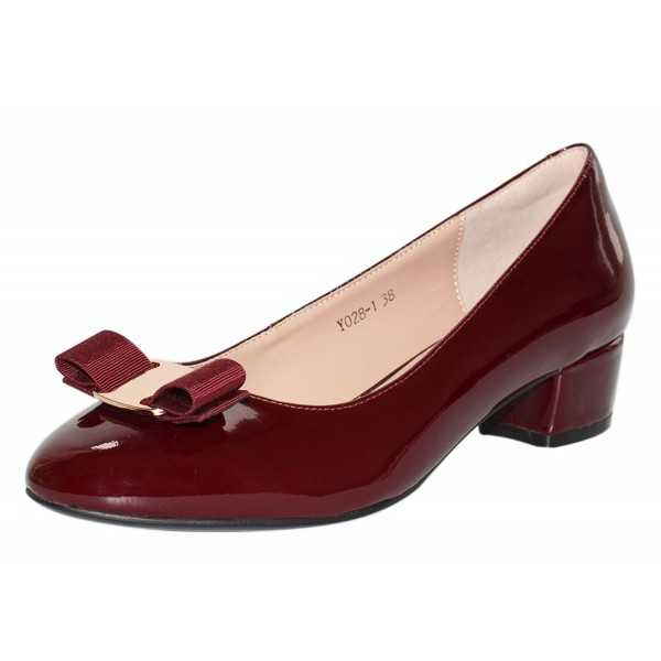 shoes for wine red dress