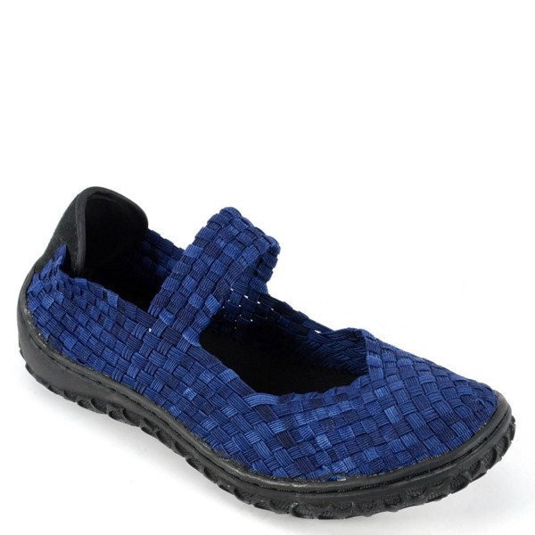 Corkys Womens Fashion Woven Flats