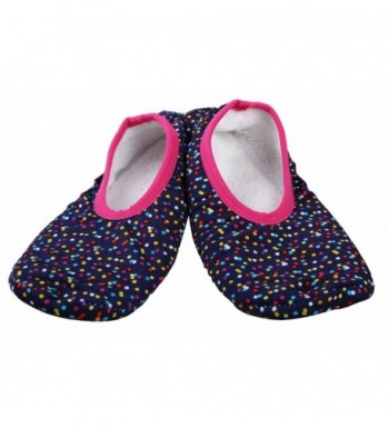 Snoozies Skinnies Womens Socks Rubber Confetti