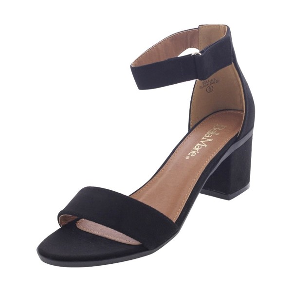 Bella Marie Womens Velcro Chunky