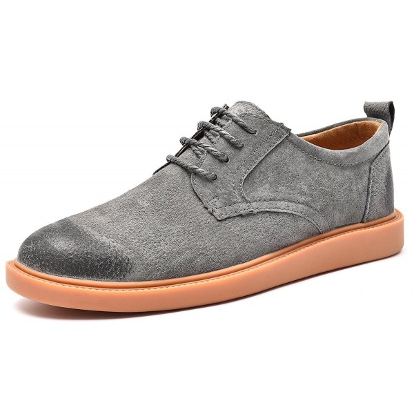 Sanyge Leather Oxfords Classic Sanyge6633Grey10 5gm