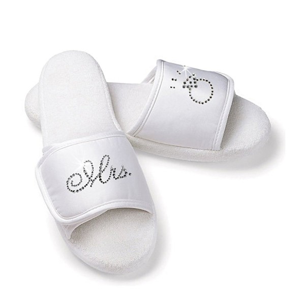 Classy Bride Slippers Rhinestone Diamond