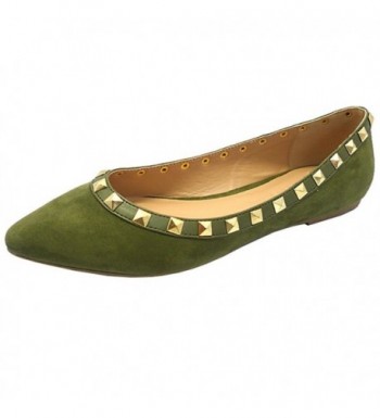 Wild Diva Womens Studded Pointed