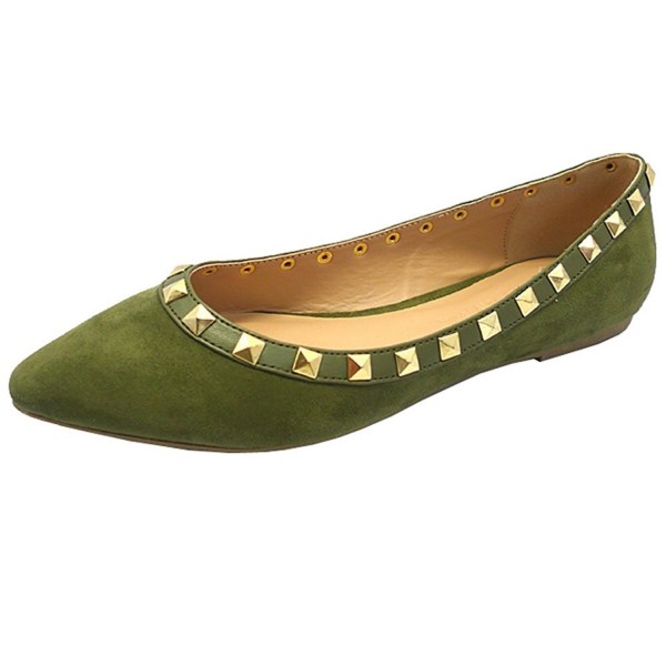 Wild Diva Womens Studded Pointed