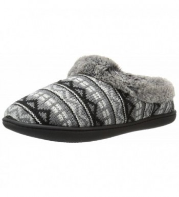 Dearfoams Womens Sweater Slipper Multi