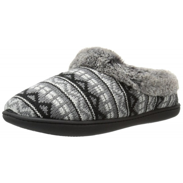 Dearfoams Womens Sweater Slipper Multi