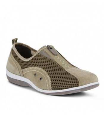 Spring Step Racer Womens Taupe