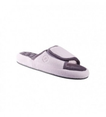 Isotoner Womens Microterry Slide Slippers