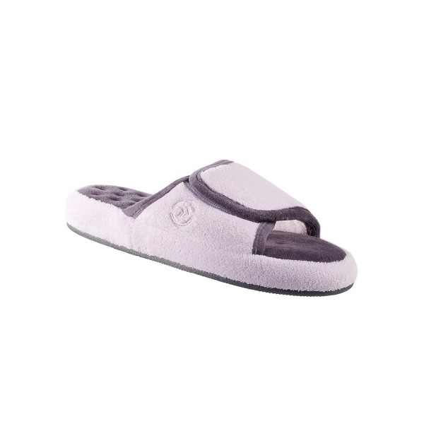 Isotoner Womens Microterry Slide Slippers