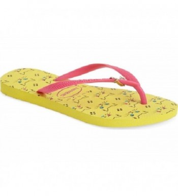 Havaianas Womens Slim Sandal Yellow