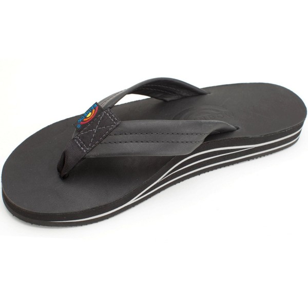 women's wide strap flip flops