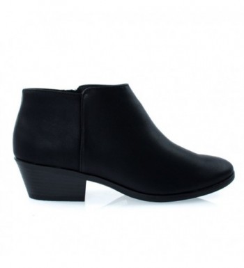 Soda Womens Western Bootie Stacked