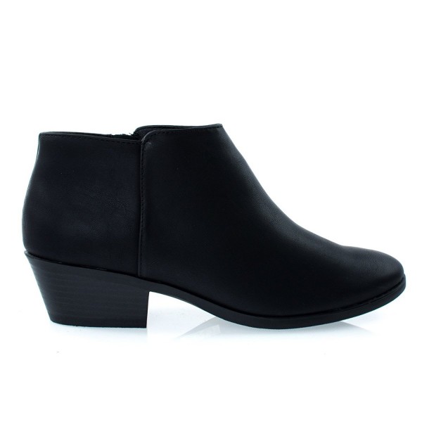 Soda Womens Western Bootie Stacked