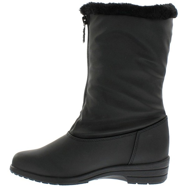 Womens Nicole Black Snow Boots (Available In Medium and Wide Width ...