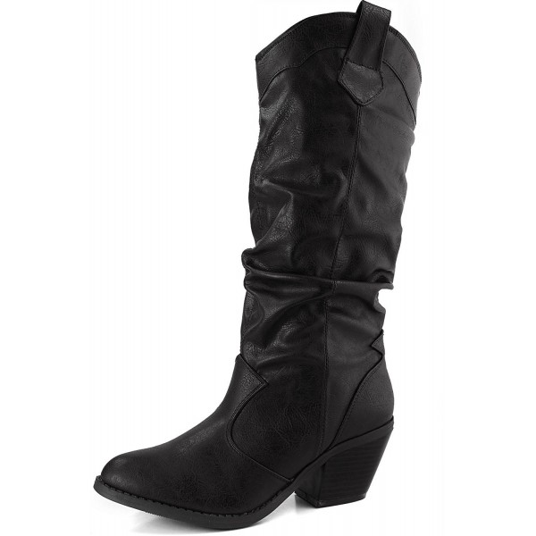 SW Cowboy Boot 5 5 Black