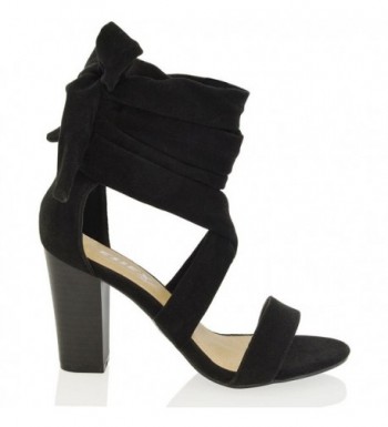 Essex womens black strappy sandal