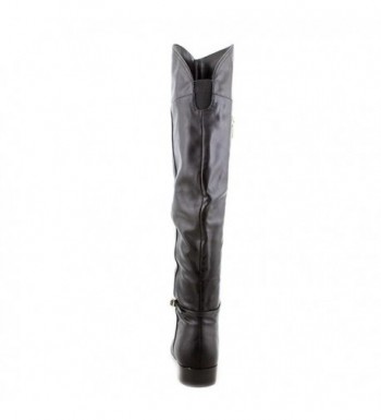 Womens Knowls Closed Toe Knee High Fashion Boots - Black - CU11LYOJJFZ