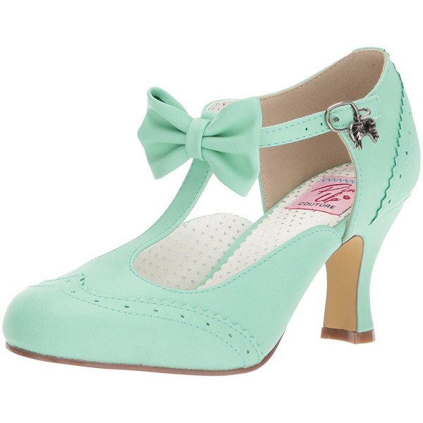 Women's Flapper-11 Pump - Mint Faux Leather - CN12O3765IH