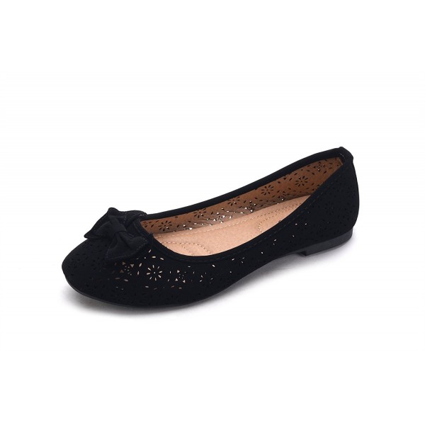 Mila Lady Perforated Womens Ballerina