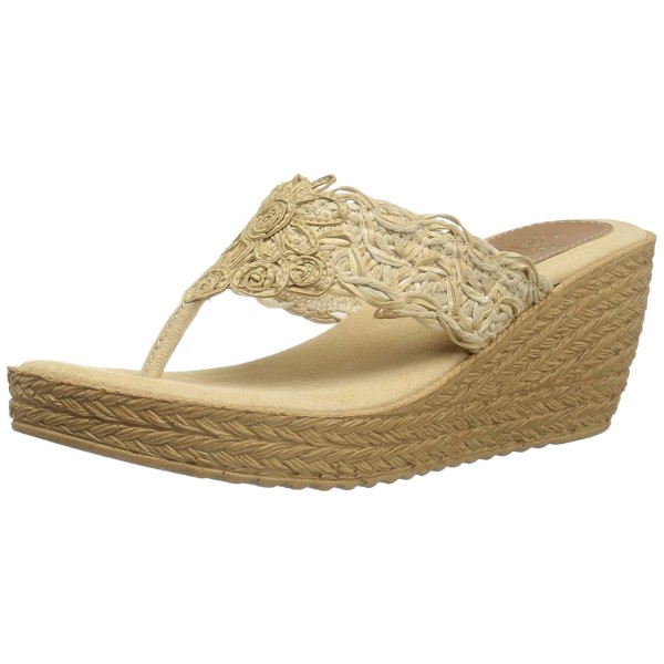 Sbicca Womens Porto Sandal Natural