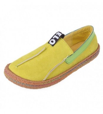 SEENFUN Womens Loafer Walking Yellow