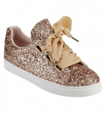gold tennis shoes for ladies