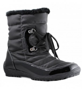 Sporto Womens Mandy Snow Black