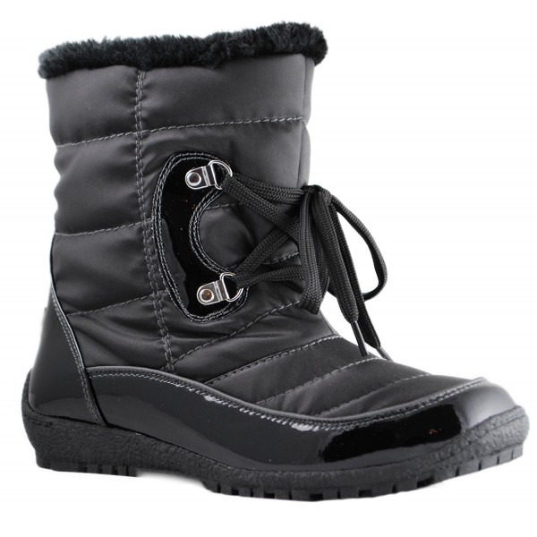 Sporto Womens Mandy Snow Black