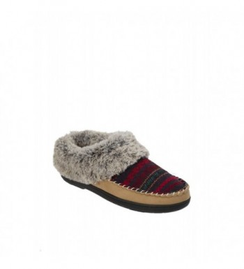 Dearfoams Mixed Material Clog Jacquard