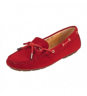 JENN ARDOR Suede Penny Loafers