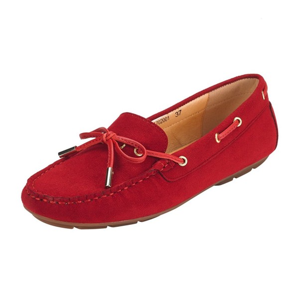 JENN ARDOR Suede Penny Loafers