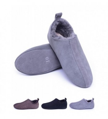 Genuine Shearling Sheepskin Slippers Moccasin