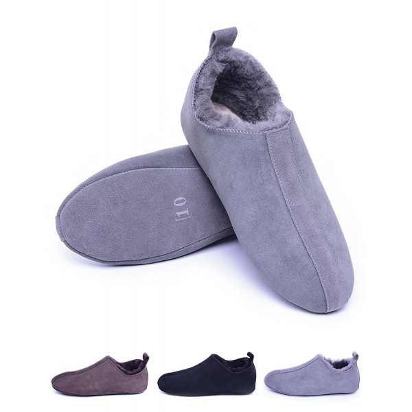 Genuine Shearling Sheepskin Slippers Moccasin